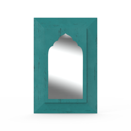 Vintage Medium Mughal Styled Mirror - Zwende