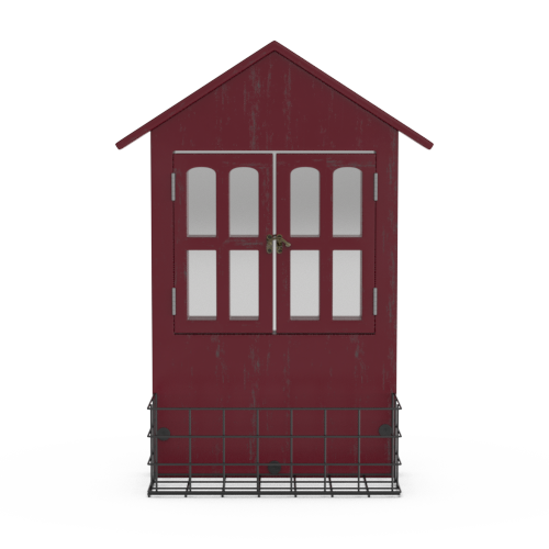 House Shaped Window Mirror