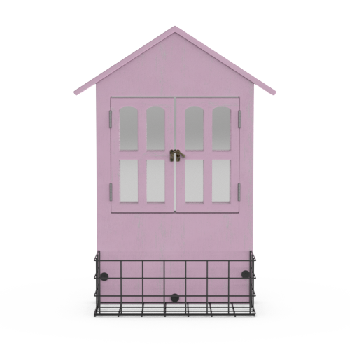 House Shaped Window Mirror
