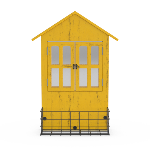 House Shaped Window Mirror