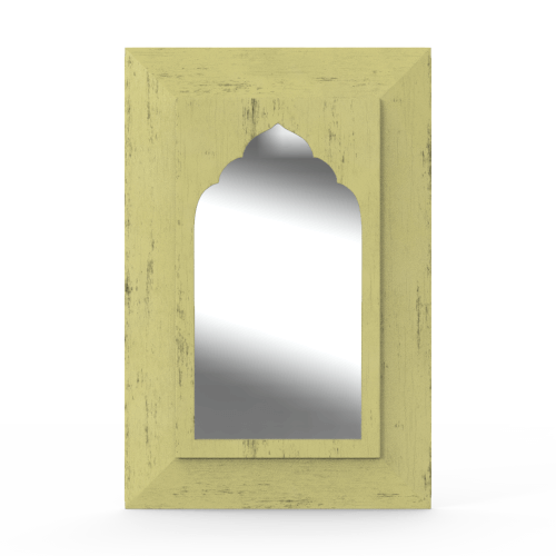 Vintage Medium Mughal Styled Mirror - Zwende