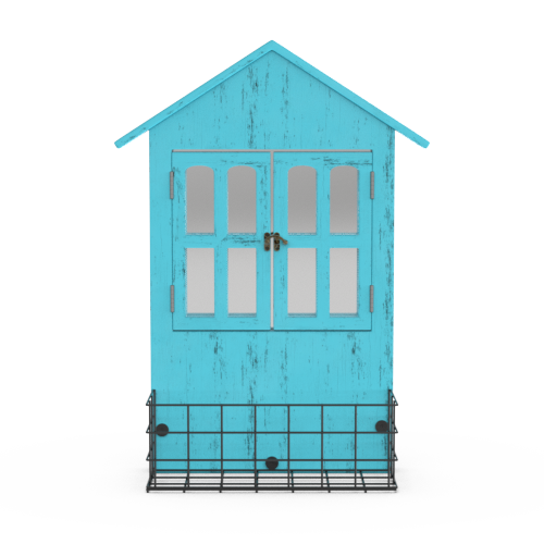 House Shaped Window Mirror