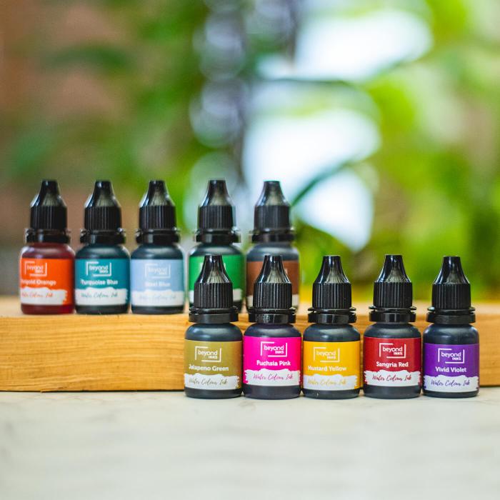 Pack #2 Watercolour Inks - Set of 10