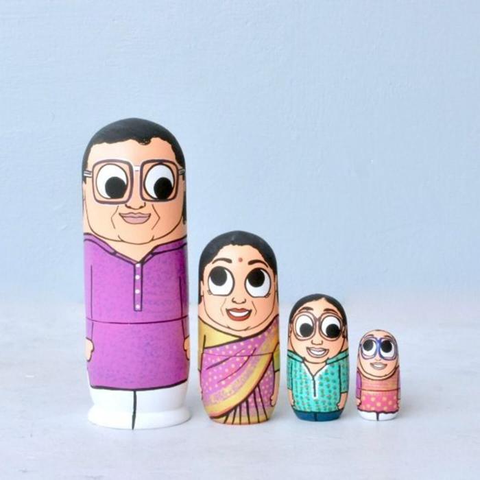 Personalized Nesting Dolls