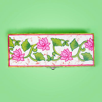 Rectangle Accessory Organizer - Pichwai Lotus