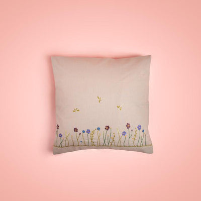 Hand-embroidered Cushion Cover - 40 x 40 cm