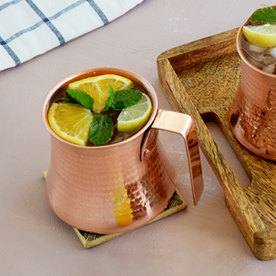 Arched Mule Copper Mug