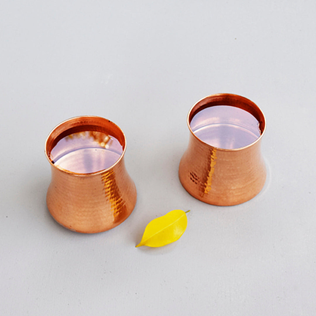 Concave Copper Tumbler