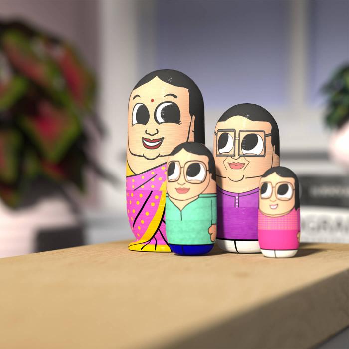 Personalized Nesting Dolls