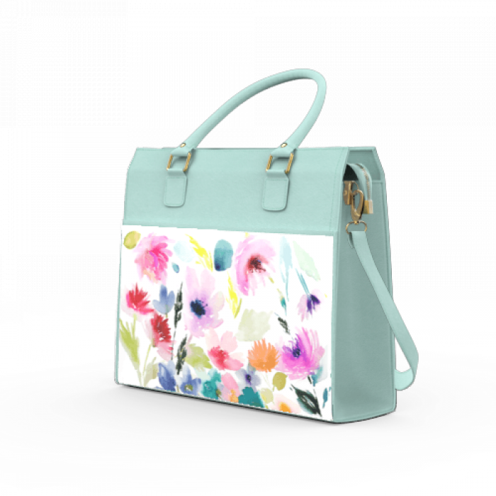 線上選購Kate Spade Kate Spade Leila Medium Triple Compartment Floral Shoulder  Bag - Green | ZALORA 台灣