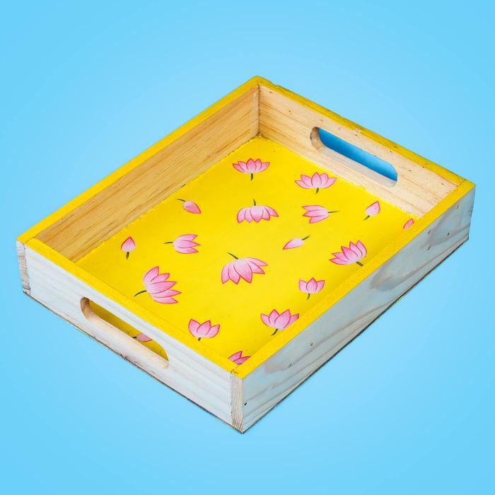 Pichwai Serving Tray - Small