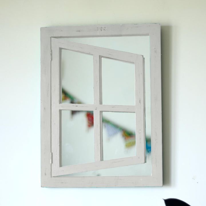 Small Classic Illusion Window Mirror