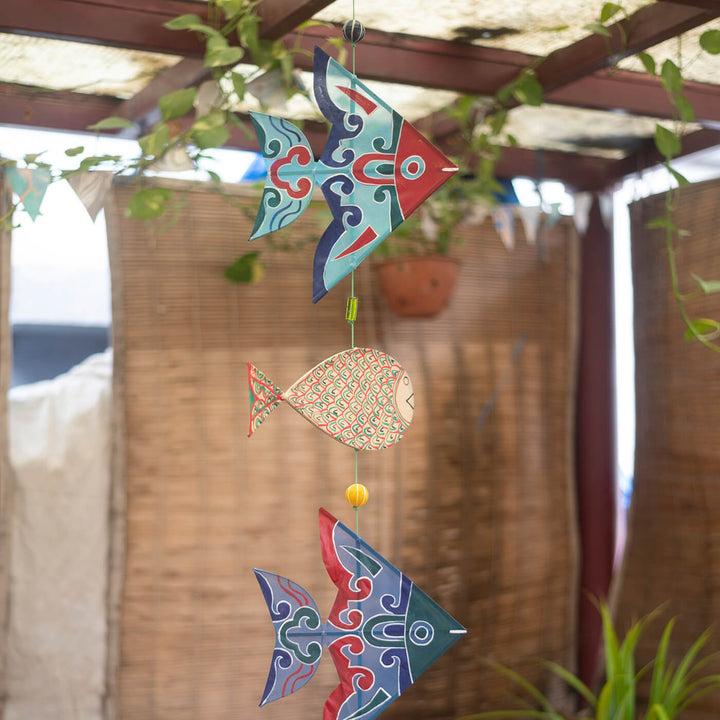 Colorful Fish Hangings