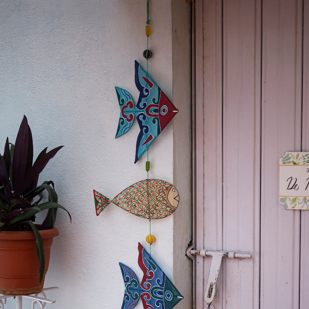 Colorful Fish Hangings