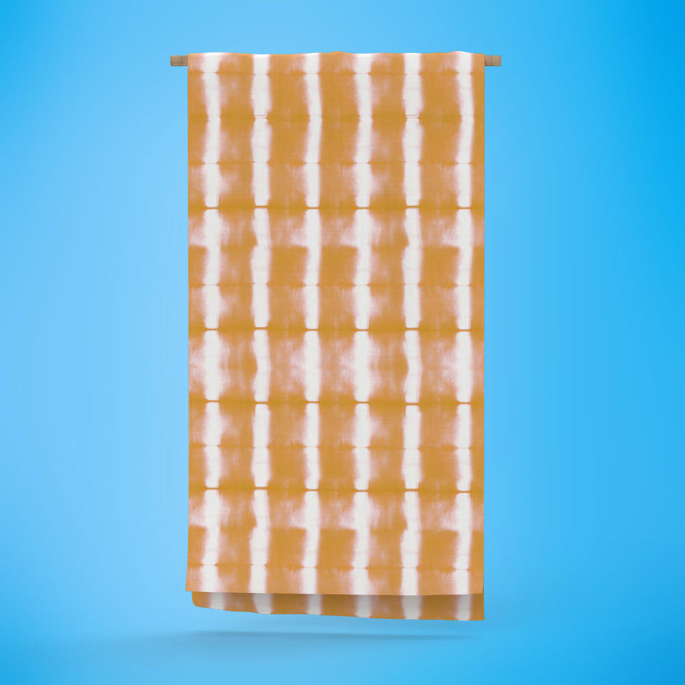 Shibori Stole with line pattern - Zwende