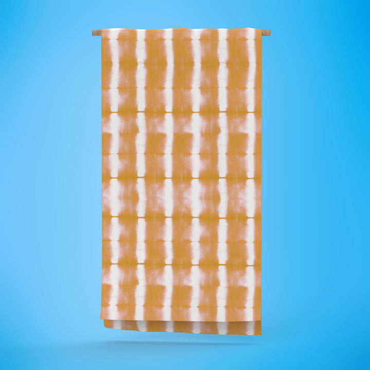 Shibori Stole with line pattern - Zwende