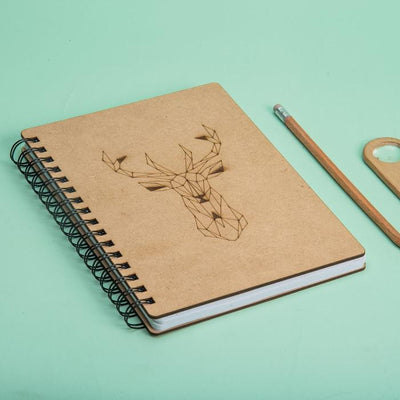 Laser Etched Diary in MDF - A5