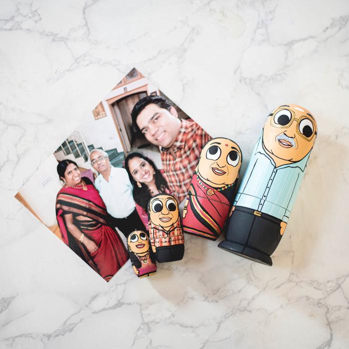 Personalized Nesting Dolls