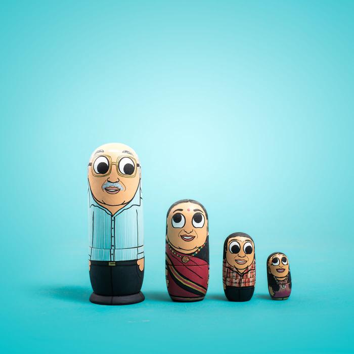 Personalized Nesting Dolls