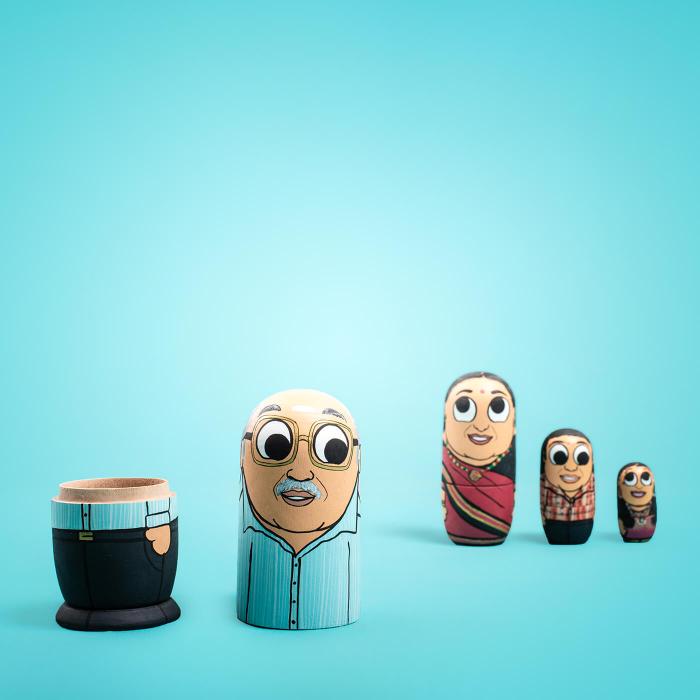 Personalized Nesting Dolls