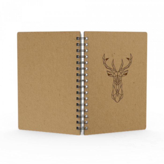 Laser Etched Diary in MDF - A5