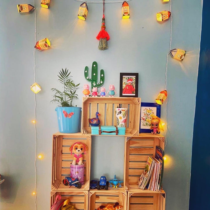 Paper Mini Happy Home DIY Fairy Lights
