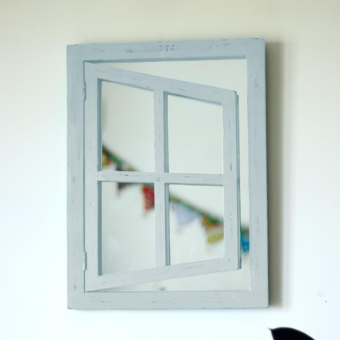Small Classic Illusion Window Mirror