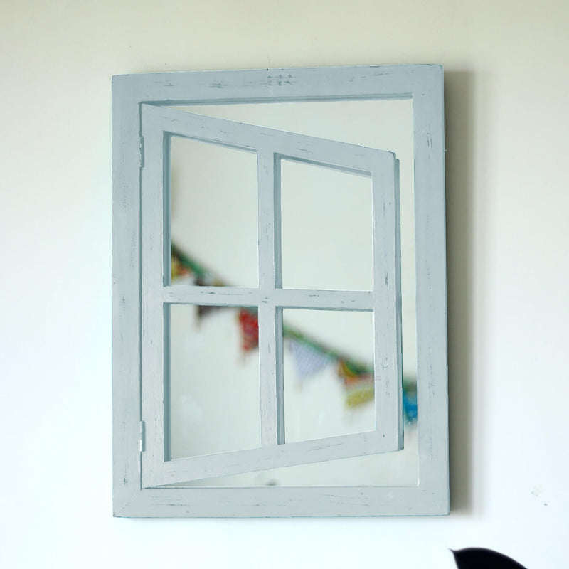 Small Classic Illusion Window Mirror