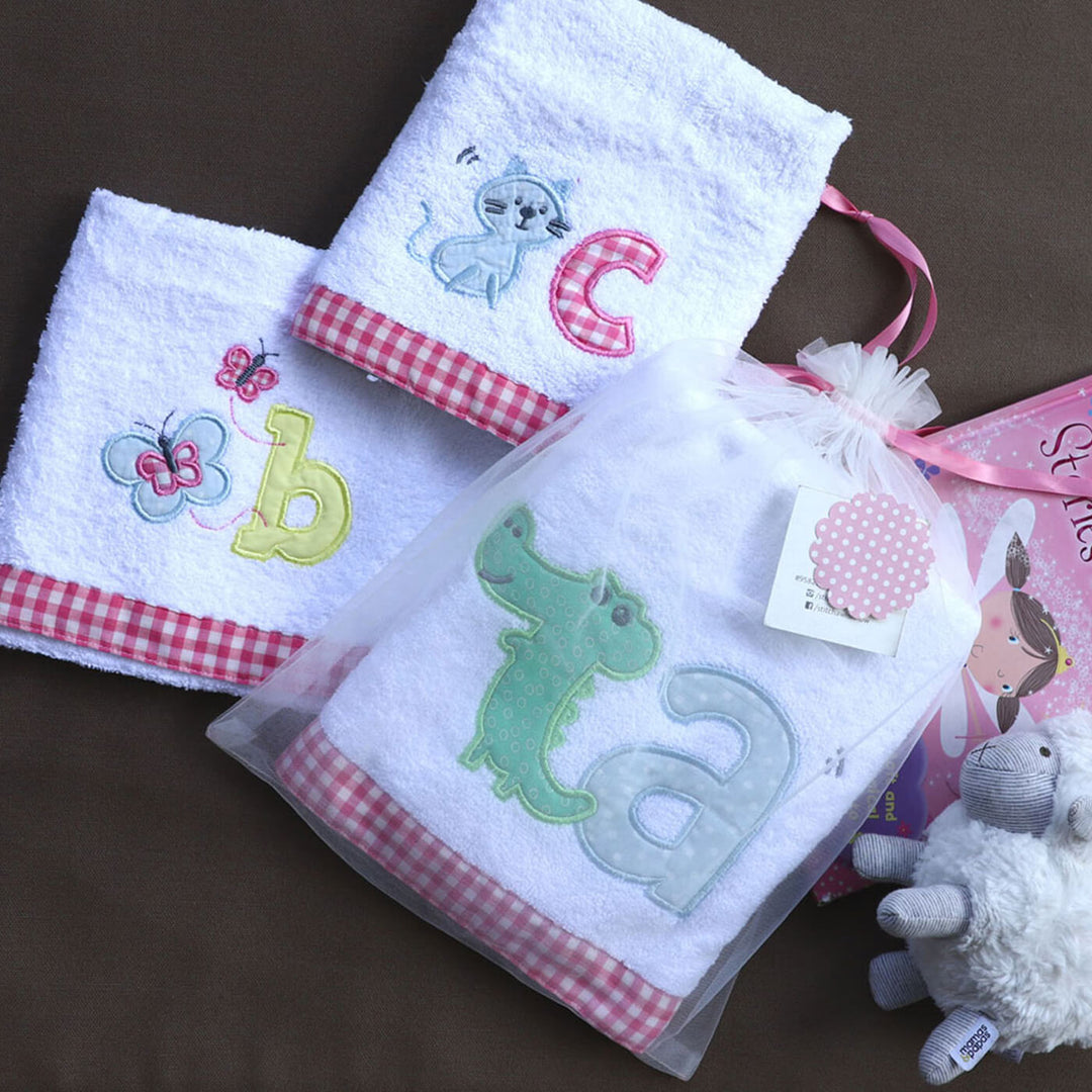 Small Bath Towels Set - ABC's Time