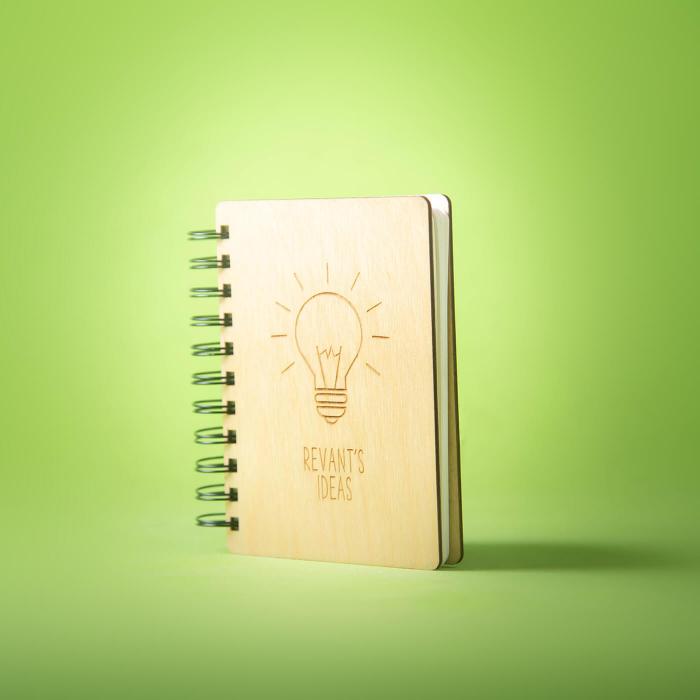 Revant's Ideas - B6 Laser Etched Diary