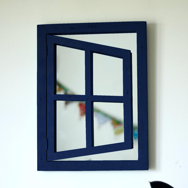Small Classic Illusion Window Mirror
