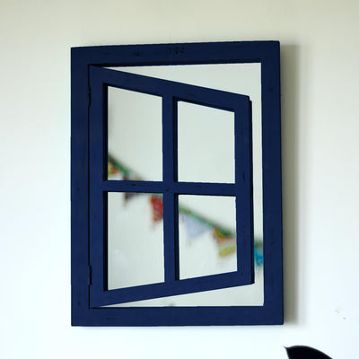Small Classic Illusion Window Mirror