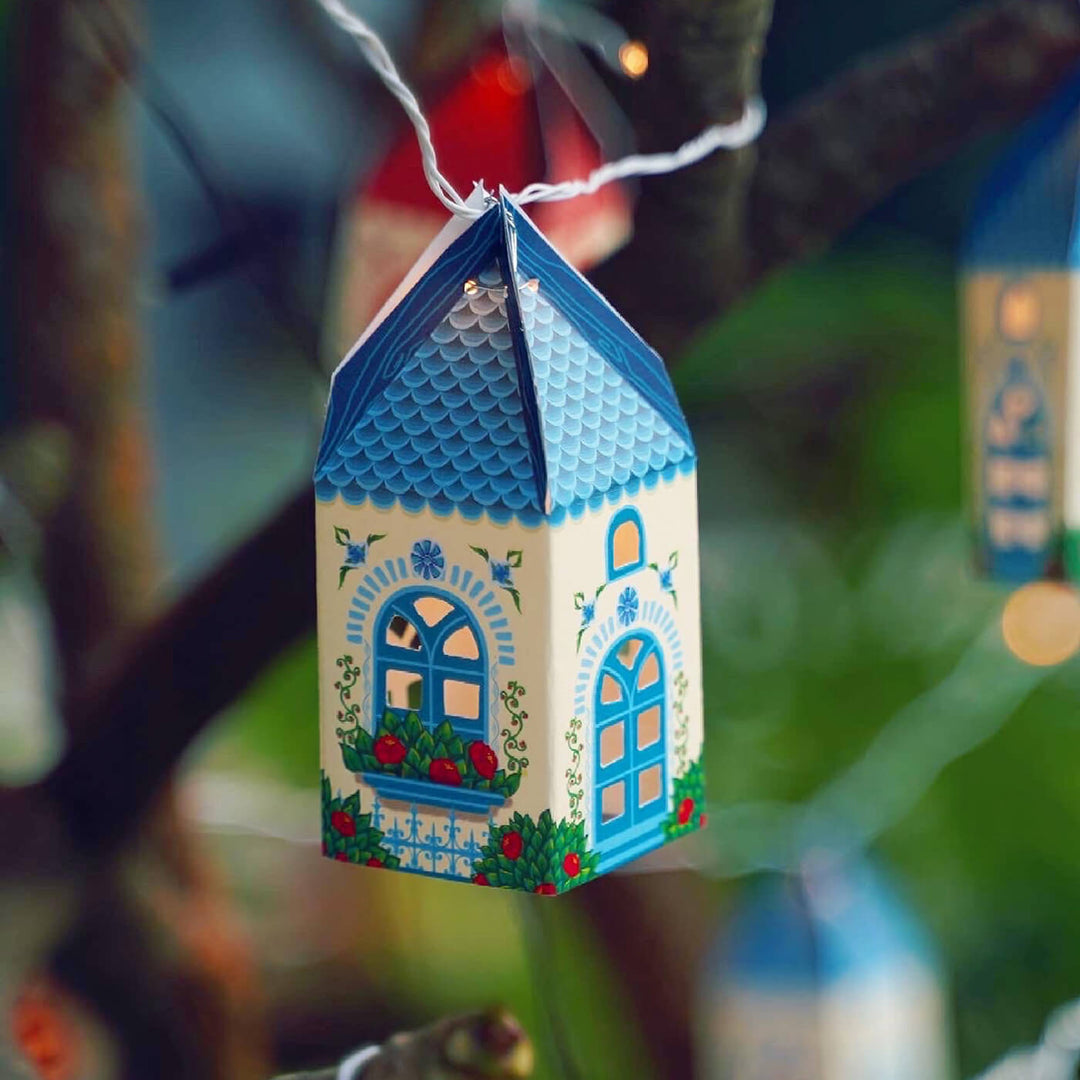 Paper Mini Happy Home DIY Fairy Lights