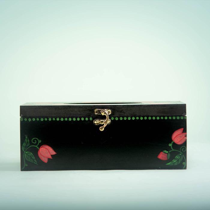Madhubani Art Tissue Box