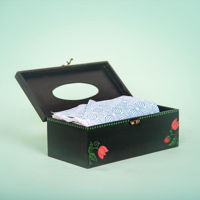Madhubani Art Tissue Box
