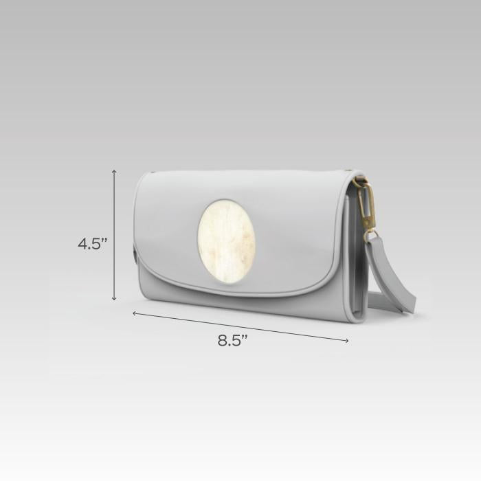 Genuine Leather Peacock Maze Sleek Sling