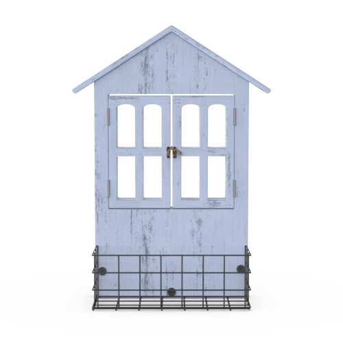 House Shaped Window Mirror
