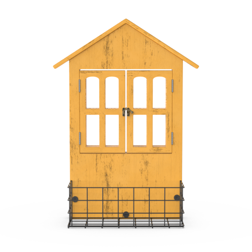 House Shaped Window Mirror