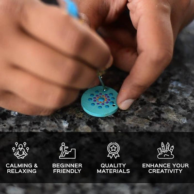 All-Inclusive Jewelry Dot Art DIY Kit