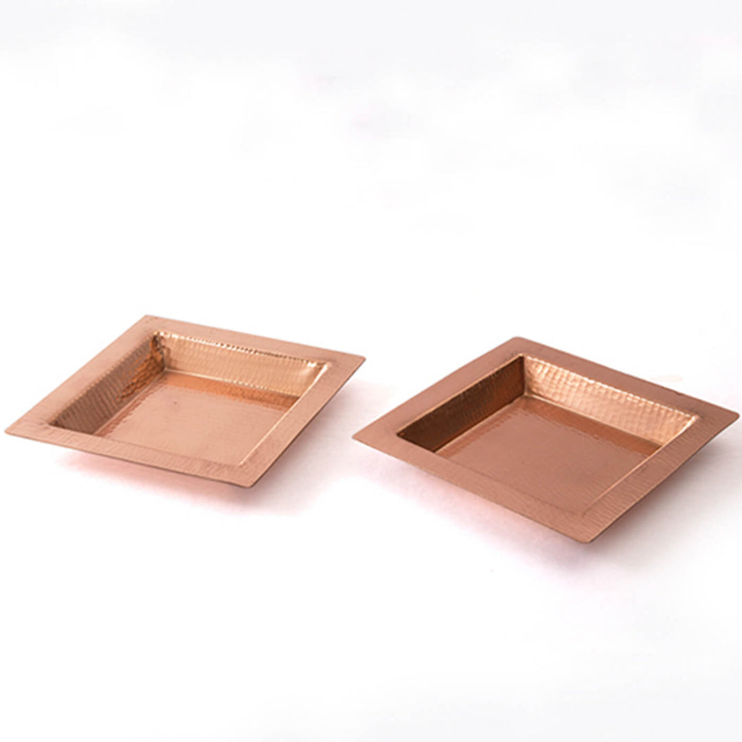 Copper Square Platter