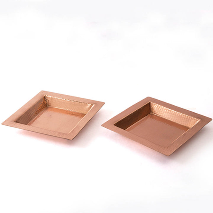 Copper Square Platter