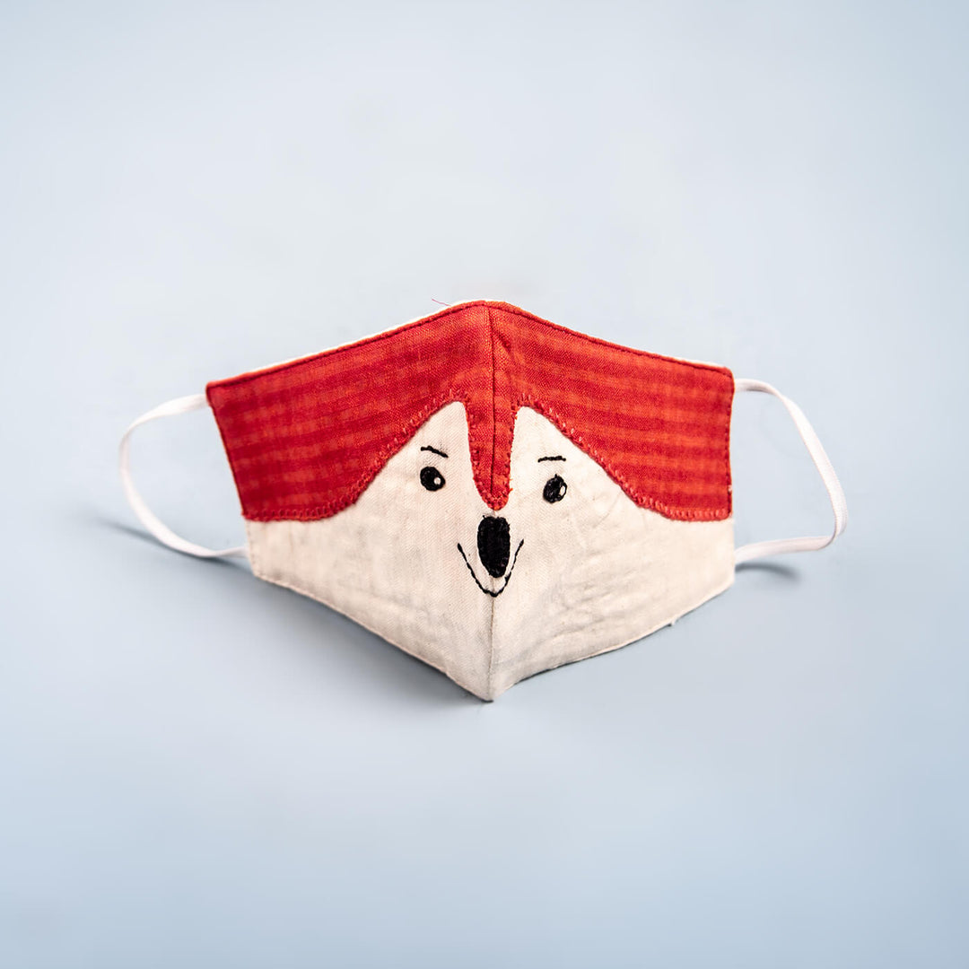 Applique Mask For Kids - Puppy - Zwende