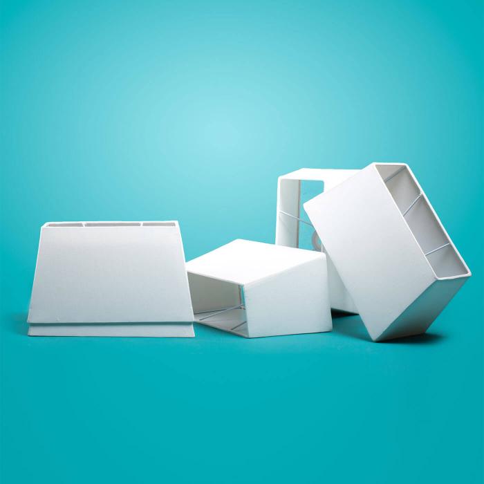 Saver Bundle - Plain Tabletop Lampshade - Rectangular