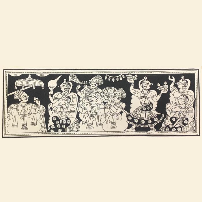 Royal Rendition - Paper Phad Painting 015