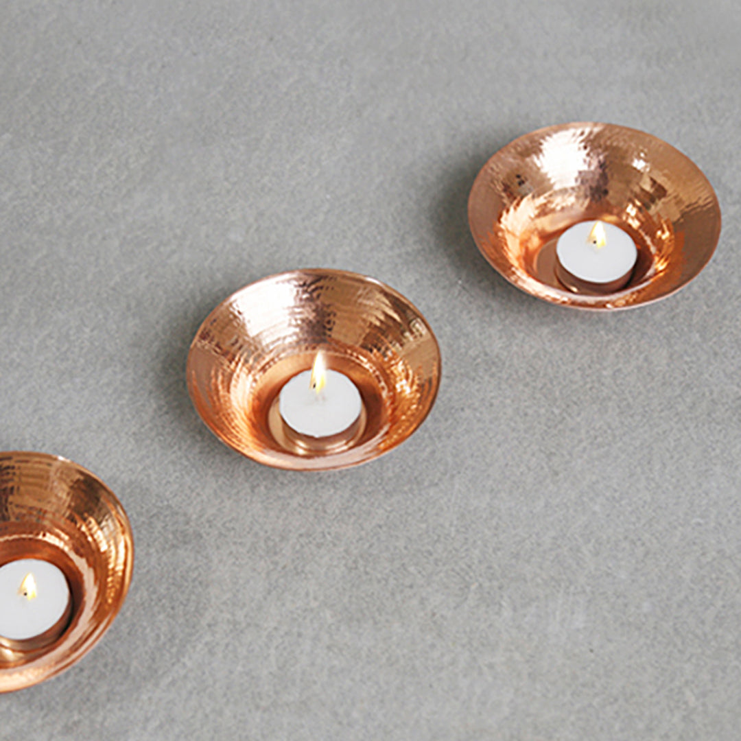 Little Glimmer Copper Tealight