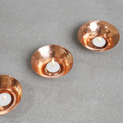 Little Glimmer Copper Tealight