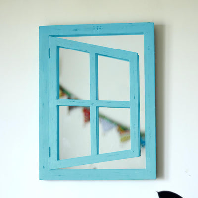 Small Classic Illusion Window Mirror