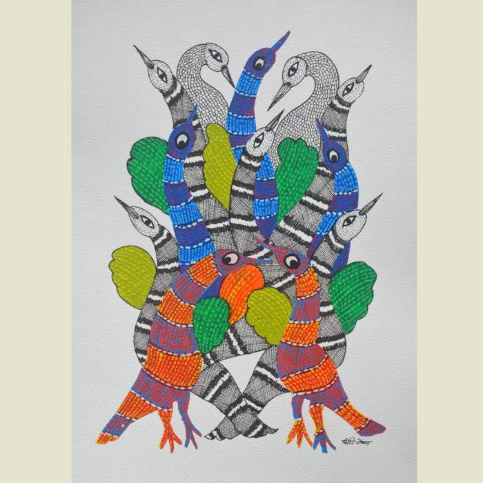 Khag - Gond Painting 50