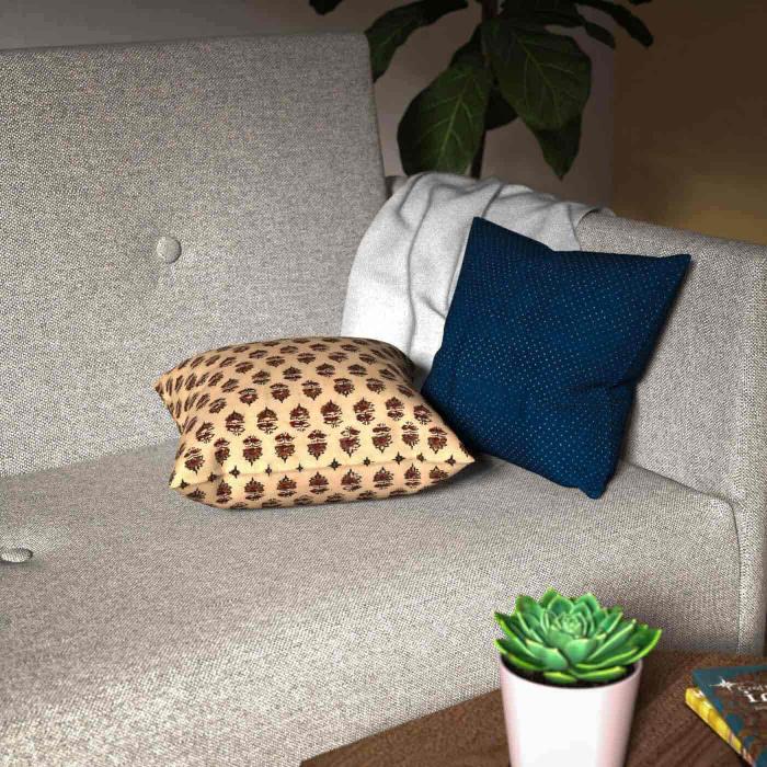 Ajrak Cushion Covers - Set of 2