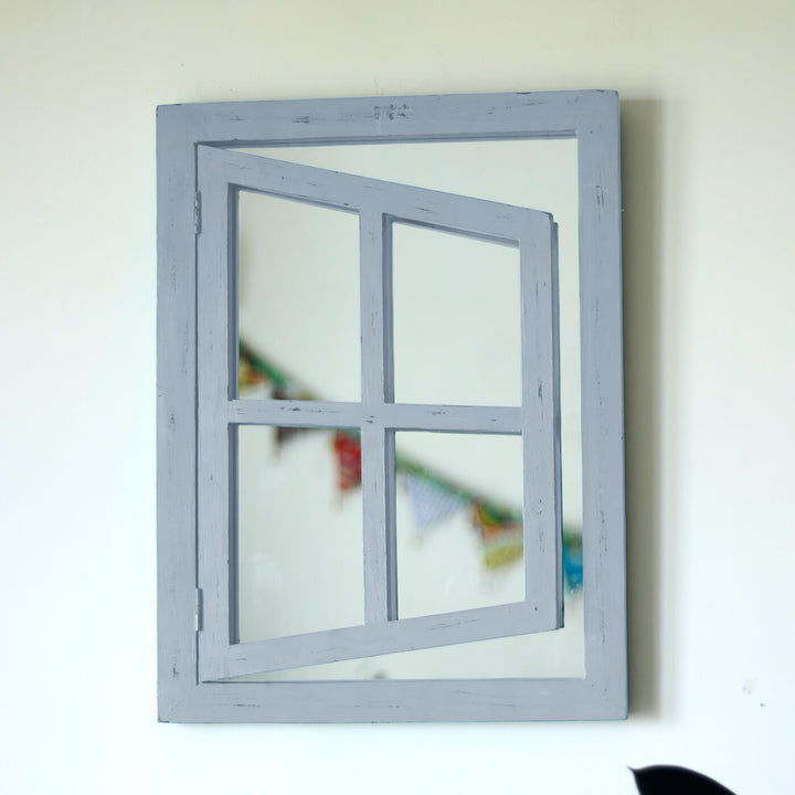 Small Classic Illusion Window Mirror